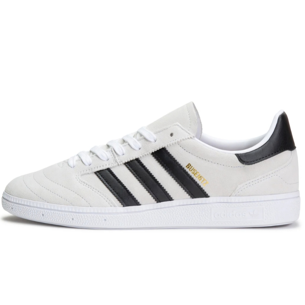 Adidas Busenitz Vintage Men White and Black Sneakers
